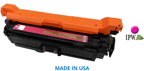 IPW Magenta Toner HP LaserJet color M551 MFP M575 M570dn; 545-E43-ODP; 6 Magenta Cartridge CE403A - Sun Data Supply