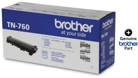 TN760 COMPATIBLE TONER CARTRIDGE BLACK for Brother HL-L2370DW L2395DW  printer