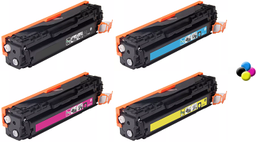 New Build Compatible Canon 3016C001, 3015C001, 3014C001, 3013C001 Toner  Cartridge, Pack (black & color), Use in Color imageCLASS MF743Cdw MF741Cdw