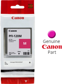 Canon PFI-120M 2887C001 PFI-120 Ink Cartridge Magenta imagePROGRAF