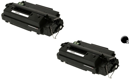 HP Toner 2-Pack Q2610A Cartridge LaserJet 2300 2300d 2300dn 2300dtn 2300L 2300n Q2610D - Sun Data