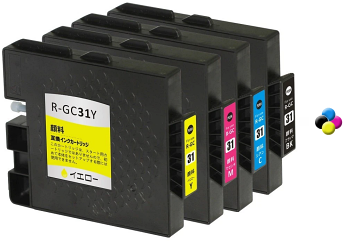 Ricoh GC 31K GC 31KH 405688 405701 GC 31C GC 31CH Ink Cartridge